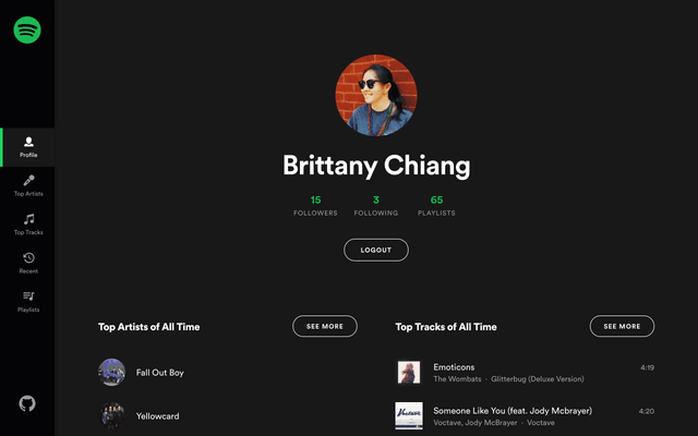 https://brittanychiang.com/_next/image?url=%2Fimages%2Fprojects%2Fspotify-profile.png&w=640&q=75